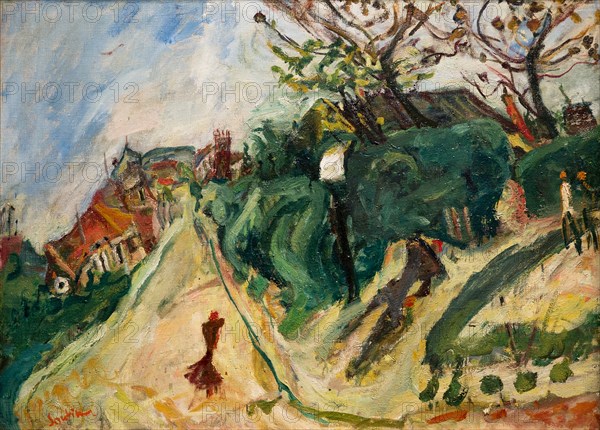 Landscape with Figures (Paysage avec personnages), ca 1919.