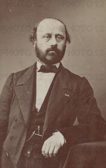 Portrait of the composer François Bazin (1816-1878), ca 1860.