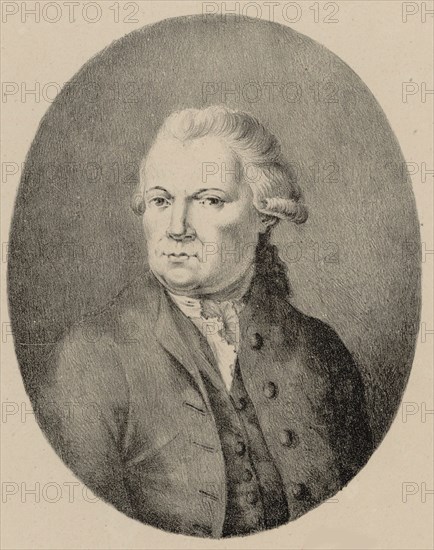 Portrait of the composer Georg Benda (1722-1795), Late 18th cent..