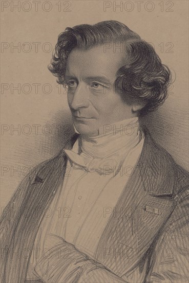 Portrait of Hector Berlioz (1803-1869), 1851.