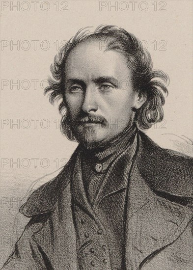 Portrait of the composer Henri Bertini (1798-1876), 1845.