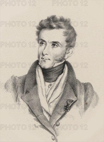 Portrait of the composer Felice Blangini (1781-1841), 1820.