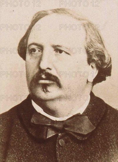 Portrait of the composer Charles Bovy-Lysberg (1821-1873).