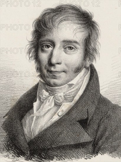 Portrait of the composer Charles-Simon Catel (1773-1830), 1820.
