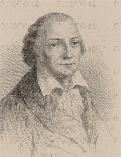 Portrait of the composer Domenico Cimarosa (1749-1801).