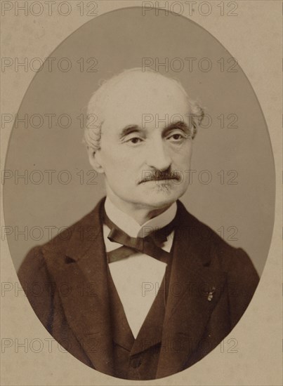 Portrait of the composer Jean Baptiste Charles Dancla (1817-1907), 1900.