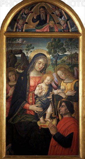 Madonna della Pace, ca 1489.