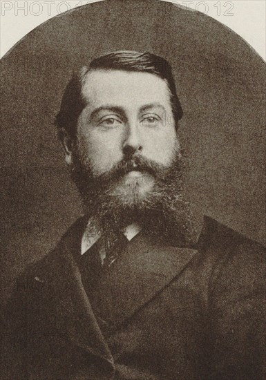 Portrait of the composer Léo Delibes (1836-1891), 1875.