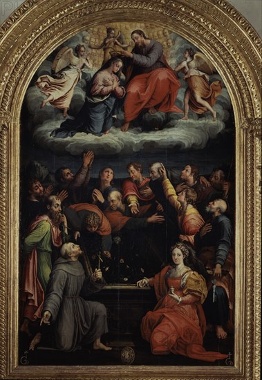 The Assumption and Coronation of the Virgin, 1526-1527.