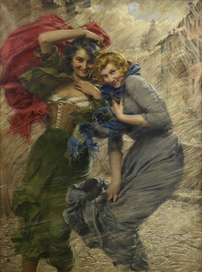 Rainy day (Giornata di pioggia), 1919.