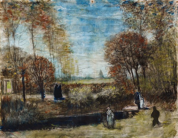 The Parsonage Garden at Nuenen, 1885.