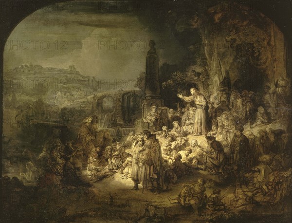 The Preaching of Saint John the Baptist, 1634-1635.