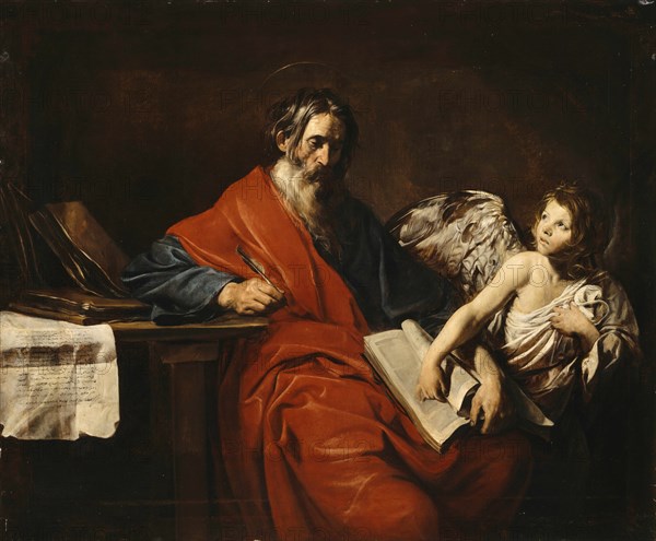 Saint Matthew the Evangelist, ca 1624-1625.