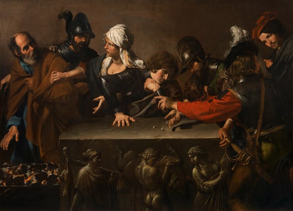 The Denial of Saint Peter, c. 1616-1617.