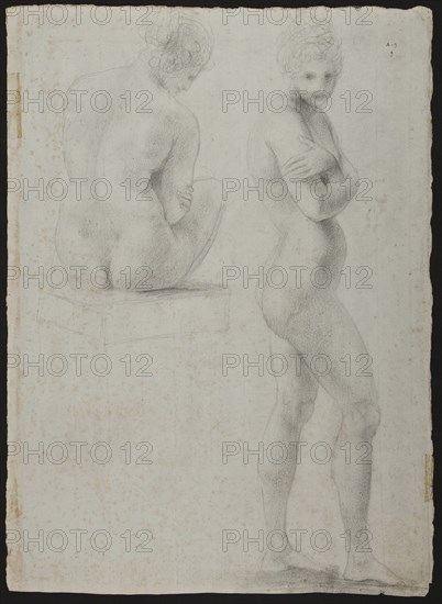 Two nudes, ca 1802-1805.