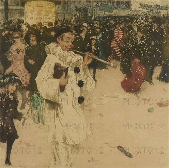 Mi-Carême au Carnaval de Paris, 1909.