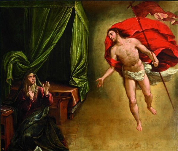 The Appearance of Christ to his Mother, 1579.