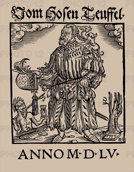 Andreas Musculus: The Trouser Devil (Vom Hosenteufel), 1555.