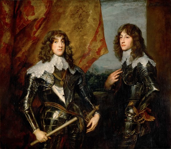 Charles I Louis (1617-1680), Elector Palatine, and his Brother, Prince Rupert of the Rhine (1619-168