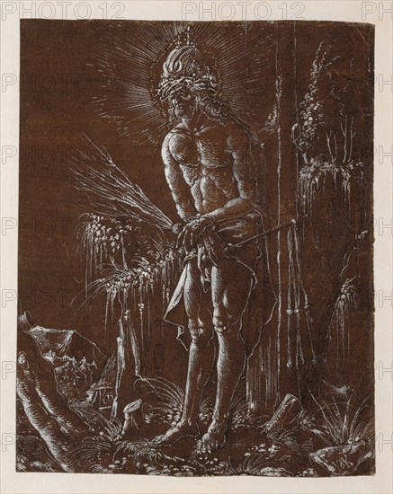 Christ as the crowned Man of Sorrows, ca 1514.