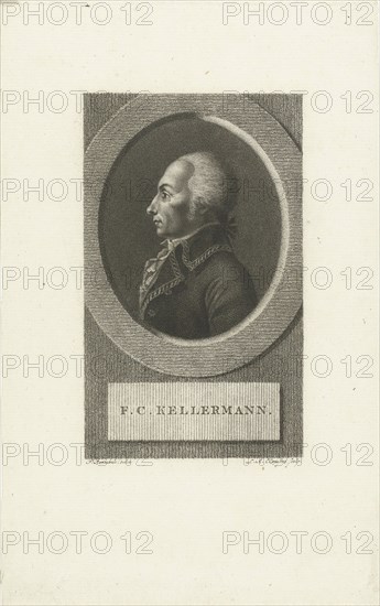 François Christophe Kellermann (1735-1820), Duc de Valmy , 1790s.