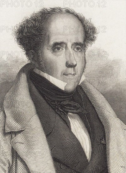 François-René, vicomte de Chateaubriand (1768-1848), .