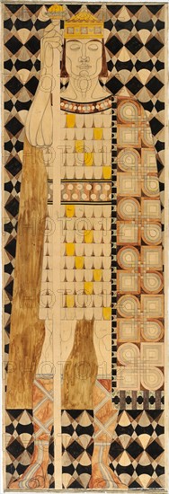 Frieze Design for the St. Louis 1904 World's Fair, 1904.