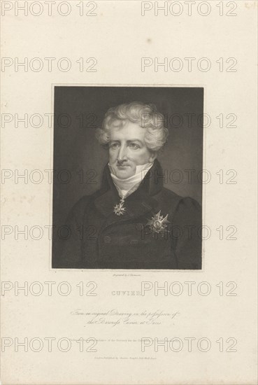 Georges Léopold Chrétien Frédéric Dagobert, Baron de Cuvier (1769-1832), .