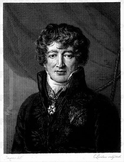 Georges Léopold Chrétien Frédéric Dagobert, Baron de Cuvier (1769-1832), 1826.