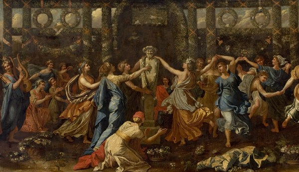 Hymenaios Disguised as a Woman During an Offering to Priapus, c. 1635.