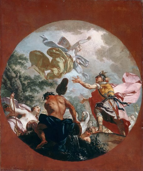 Iris Sent to Turnus by Juno, c.1739.