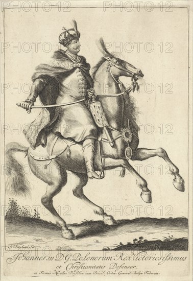 John III Sobieski (1629-1696), King of Poland and Grand Duke of Lithuania, c. 1680.