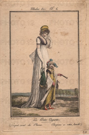 La Petite Coquette, 1800.