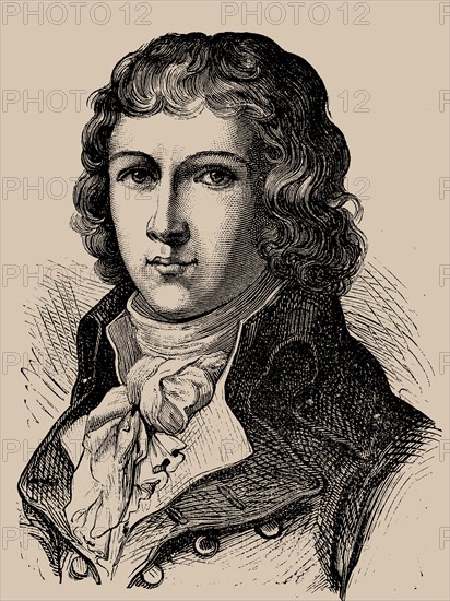 Louis Antoine de Saint-Just (1767-1794), 1889.