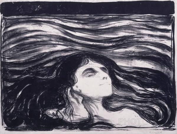 Lovers in the Waves (Elskende par i bolger), 1896.