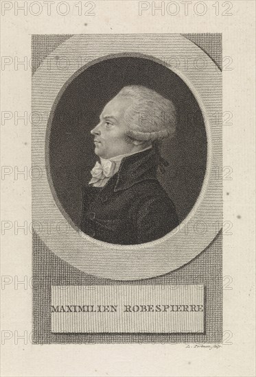 Maximilien de Robespierre (1758-1794) , 1805.
