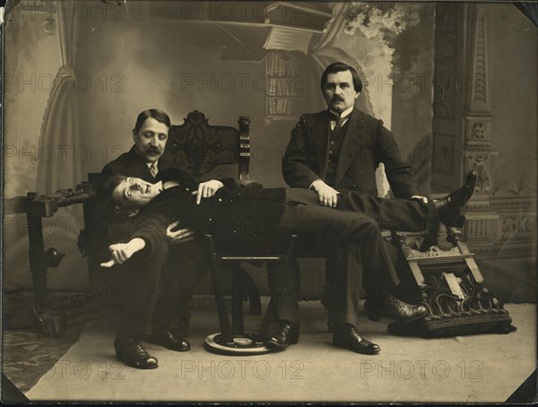 Mikhail Matyushin, Kazimir Malevich and Aleksei Kruchenykh, 1913.