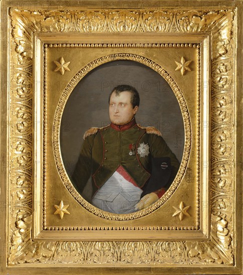 Napoleon I in his uniform of the Chasseurs à cheval de la Garde, 1811.