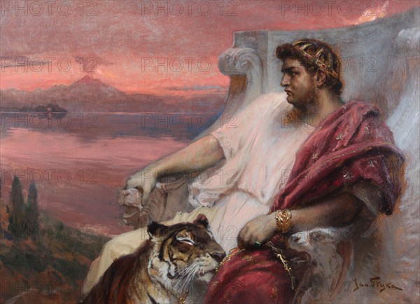 Nero at Baiae, c. 1900.