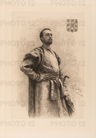 Patriarch Filaret of Moscow (Fyodor Nikitich Romanov) (1553-1633), 1897.