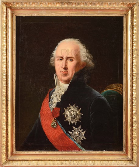 Portrait of Charles-François Lebrun (1739-1824), duc de Plaisance, 1808.