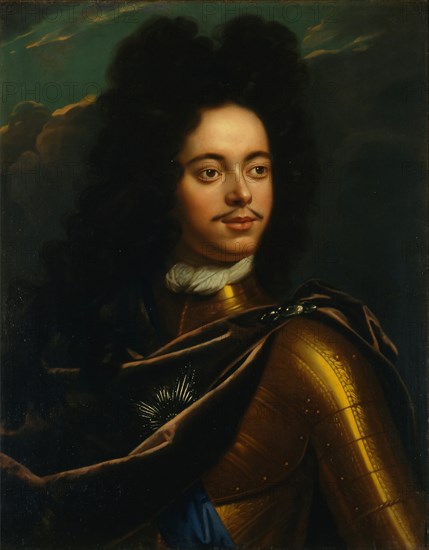 Portrait of Emperor Peter I the Great (1672-1725), Between 1703 and 1706.