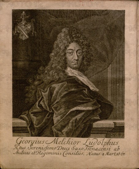 Portrait of Georg Melchior von Ludolf (1667-1740) , 1711.