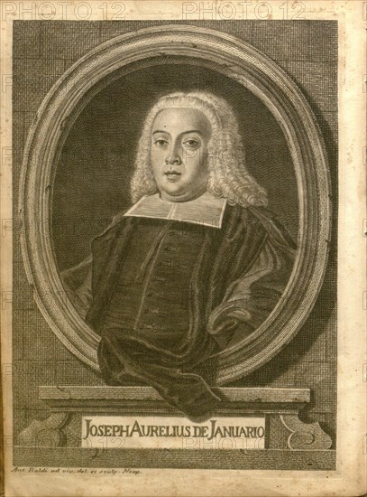 Portrait of Giuseppe Aurelio di Gennaro (1701-1761), 1744.