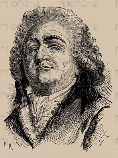 Portrait of Honoré Gabriel Riqueti, comte de Mirabeau (1749-1791), 1889.