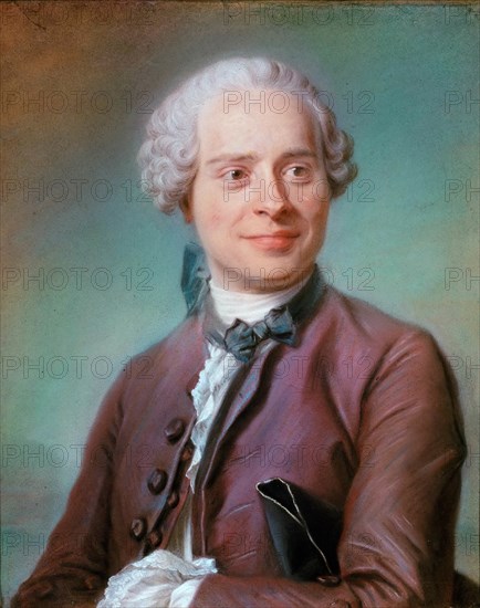 Portrait of Jean le Rond D'Alembert (1717-1783), 1753.