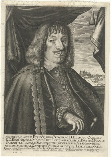 Portrait of John II Casimir Vasa (1609-1672), King of Poland and Grand Duke of Lithuania, 1649.