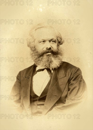 Portrait of Karl Marx (1818-1883), 1867.