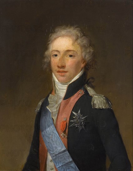 Portrait of Louis Antoine of France, Duke of Angoulême (1775-1844), .