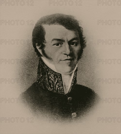 Portrait of Mikhail Andreyevich Dostoevsky (1789-1839), Dostoevsky's Father, 1820s.